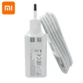 XIAOMI-Chargeur rapide d'origine MI 9SE adaptateur de charge rapide câble micro USB type C pour Mi