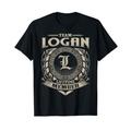 Team LOGAN Lifetime Mitglied Vintage LOGAN T-Shirt