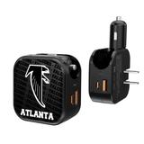 Atlanta Falcons Team Logo Dual Port USB Car & Home Charger