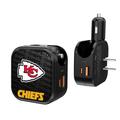 Kansas City Chiefs Team Logo Dual Port USB Car & Home Charger