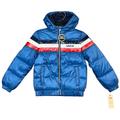 Levi's Jackets & Coats | Levis Boys Full Zip Puffer Jacket Size S-Xl Blue Multic Water Resistant Hooded | Color: Blue/Red | Size: Various