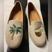 J. Crew Shoes | J Crew Factory Tropical Embroidered Palm Tree Coconut Slip On Espadrilles 7.5 | Color: Red | Size: 7.5