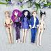 Disney Toys | Disney Descendants 5 Doll Bundle Carlos Mal Evie Ben Maleficent | Color: Blue/Red | Size: Osg