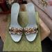 Gucci Shoes | Gucci Sandal Heels Women 9. | Color: Blue/Brown | Size: 9