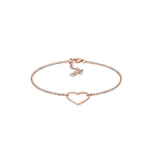 Elli - Herz 925 Sterling Silber Geschenkidee Armbänder & Armreife 1 ct Damen