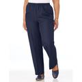 Blair Women's Alfred Dunner® Classic Pull-On Pants - Blue - 8P - Petite