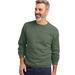 Blair John Blair Supreme Fleece Long-Sleeve Sweatshirt - Green - XL