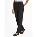 Blair Women's Alfred Dunner® Classic Pull-On Pants - Black - 12PS - Petite Short