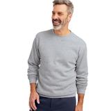 Blair John Blair Supreme Fleece Long-Sleeve Sweatshirt - Grey - 4XL