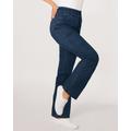 Blair DenimEase™ Flat-Waist Bootcut Jeans - Denim - 8P - Petite