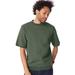 Blair Men's John Blair Supreme Fleece Short-Sleeve Sweatshirt - Green - L