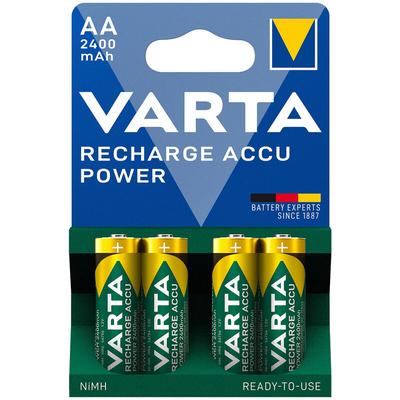 Varta - NiMH Akku, AA/Mignon/HR06, 1,2 v, 2.400 mAh (pack à 4 stück)