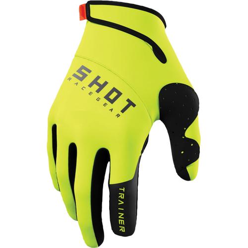 Shot Trainer 3.0 Winter Motocross Handschuhe, gelb, Größe L