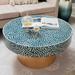 Desica Capiz Round Costal Coffee Table