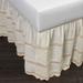 Cassie Crochet Cotton 18" Drop Bed Skirt