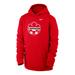 Youth Nike Red Canada Soccer Club Fleece Pullover Hoodie