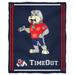 Fresno State Bulldogs 36'' x 48'' Children's Mascot Plush Blanket