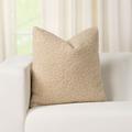 Birch Lane™ Hanka Square Throw Pillow Cover & Insert Polyester/Polyfill blend in White | 29 H x 29 W x 8 D in | Wayfair