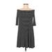 Old Navy Casual Dress - A-Line: Black Color Block Dresses - Women's Size Small
