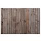 Premium Closeboard Fence Panel - Heavy Duty Vertical Feather Edge Fence Panels (Height 4ft (120cm) Without Capping - Brown)