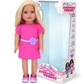 Sophia's 18 Inch Baby Doll Chloe with Pink Dress & Doll Shoes, Everyday Girl Collection, 18'' Vinyl Baby Doll with Blonde Hair