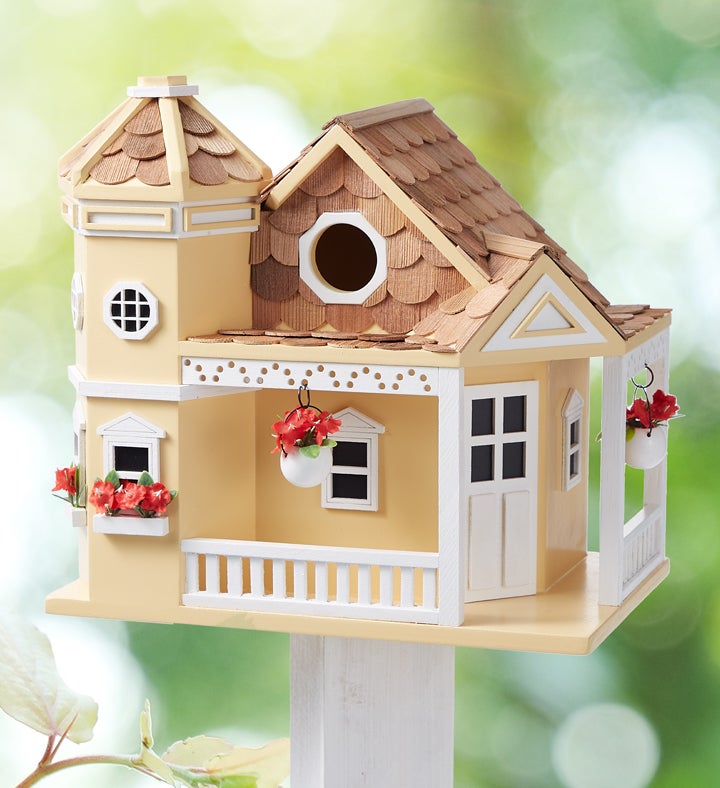 1-800-Flowers Everyday Gift Delivery Seacliff Cottage Bird House | Happiness Delivered To Their Door