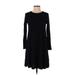 Old Navy Casual Dress - Midi: Black Solid Dresses - Women's Size X-Small
