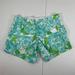 Lilly Pulitzer Shorts | Lilly Pulitzer Rare Women's Size 00 Blue First Impressions The Callahan Shorts | Color: Blue/Green | Size: 00
