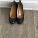 J. Crew Shoes | J. Crew Patent Black Leather Wedge Shoes Size 6 $ 60 | Color: Black | Size: 6