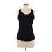 Active by Old Navy Active Tank Top: Black Color Block Activewear - Women's Size Medium Plus