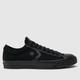 Converse star player 76 trainers in black