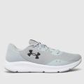 Under Armour charged pursuit 3 trainers in grey & black