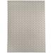 Beige Rectangle 3' x 5' Kitchen Mat - Red Barrel Studio® Transparent Flower Kitchen Mat 60.0 x 36.0 x 0.08 in white/brown | Wayfair