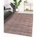 Brown/Gray 120 x 96 x 0.08 in Area Rug - Orren Ellis Xandria Geometric Machine Woven Area Rug in | 120 H x 96 W x 0.08 D in | Wayfair