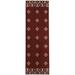 Red 2'6" x 8' Kitchen Mat - Foundry Select Calesha Ada Kitchen Mat 96.0 x 30.0 x 0.08 in/white | Wayfair 80E3F334DA6A49F2A3FD39B0E9BF2CBA