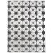 White 60 x 36 x 0.08 in Kitchen Mat - Corrigan Studio® Kaidra Star Struck Reversed Kitchen Mat | 60 H x 36 W x 0.08 D in | Wayfair