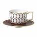 Wedgwood Renaissance Red Espresso Cup & Saucer Bone China/Ceramic in Brown/White | 2 H x 3.3 W in | Wayfair 1058816