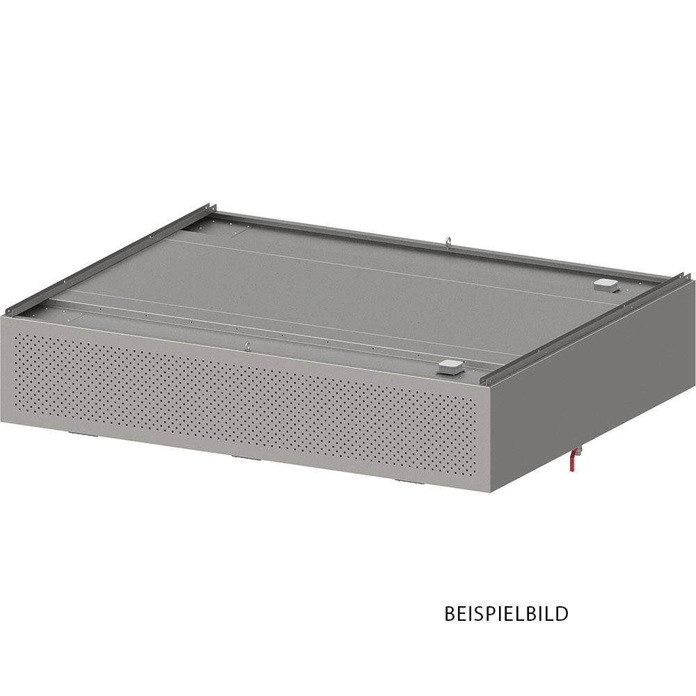 Stalgast Induktions-Deckenhaube mit Kompensation "Expert Line", Kastenform 1300 mm x 2400 mm mit LC2 Typ A Zyklonen-/Labyrinthfilter Image