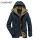 Parka à capuche coupe-vent pour homme veste classique décontractée manteau chaud optique sourire