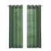 HomeRoots Set of Two 84" Sage Solid Modern Window Panels - 84" x 108"