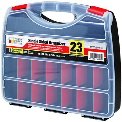 Quantum 12 1/4" x 15" x 2 3/4" Single Sided Organizer with 18 Dividers ORG81532