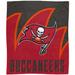 Tampa Bay Buccaneers 60'' x 70'' Splash Coral Fleece Blanket