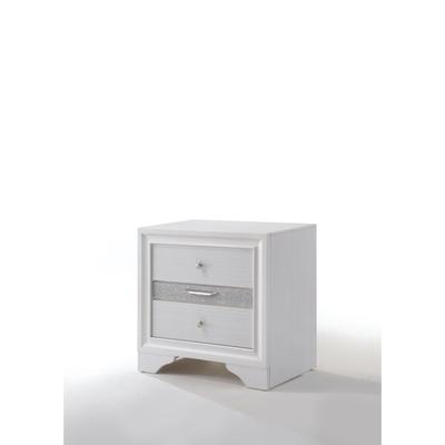 Nightstand by Acme in White