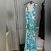 Lilly Pulitzer Dresses | Lilly Pulitzer Blue/Green/White Maxi Dress | Color: Blue/Green | Size: M