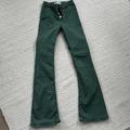 Zara Jeans | Flared Green Zara Jeans (4) | Color: Green | Size: 4