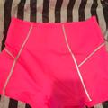 Free People Shorts | Free People Hot Pink Short Bike Shorts | Color: Pink | Size: M