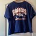 American Eagle Outfitters Tops | Ae Bronco Tee | Color: Blue/Orange | Size: L