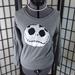 Disney Tops | Disney's Nightmare Before Christmas Top | Color: Gray | Size: Xs
