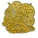 Disney Other | Disney Trading Pin - Rare All Gold Tinkerbell | Color: Gold | Size: 1 1/2" X 1 1/2"