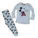 Disney Pajamas | Disney Primark Mickey Mouse Cotton Pajama Set Toddler 12m | Color: Black/Gray | Size: 12m